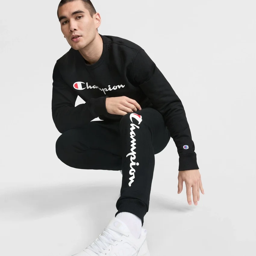 Powerblend Crewneck Sweatshirt, Script Logo